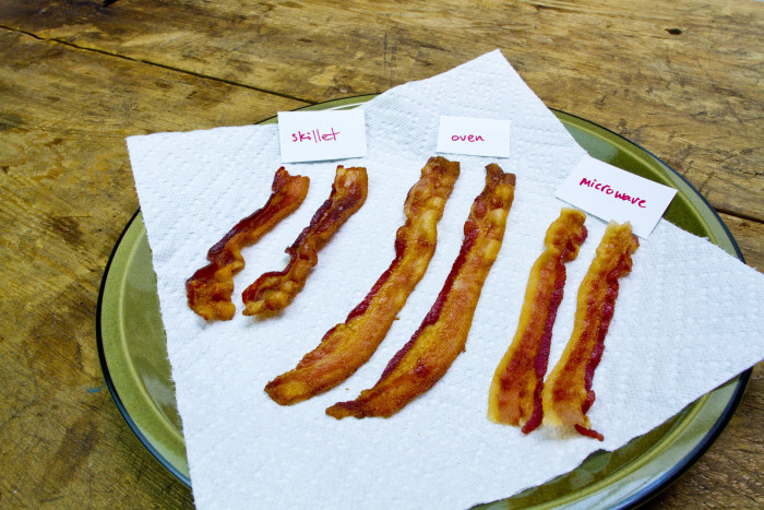 How to cook bacon