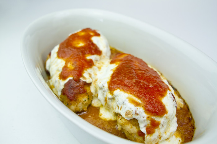Easy chicken parmesan