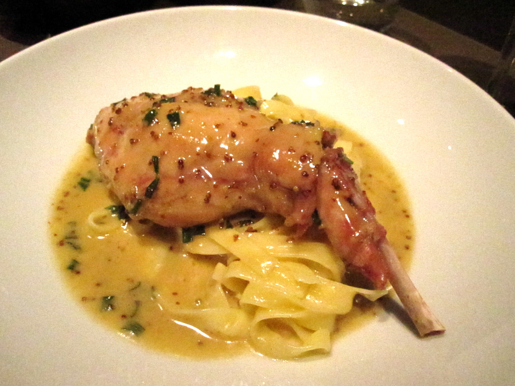 Dijon Mustard & White Wine Braised Rabbit Food Republic