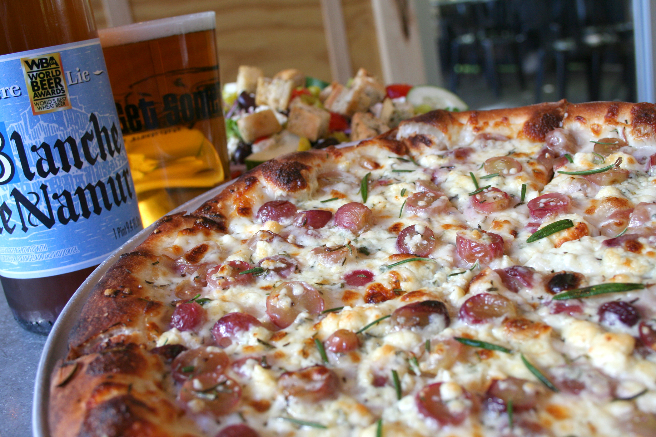 Pies & Pints' Grape Pizza Food Republic