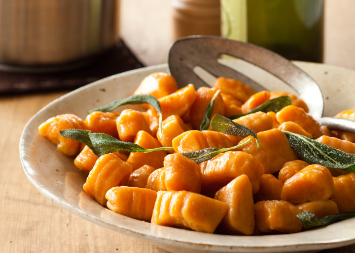 vegan sweet potato gnocchi