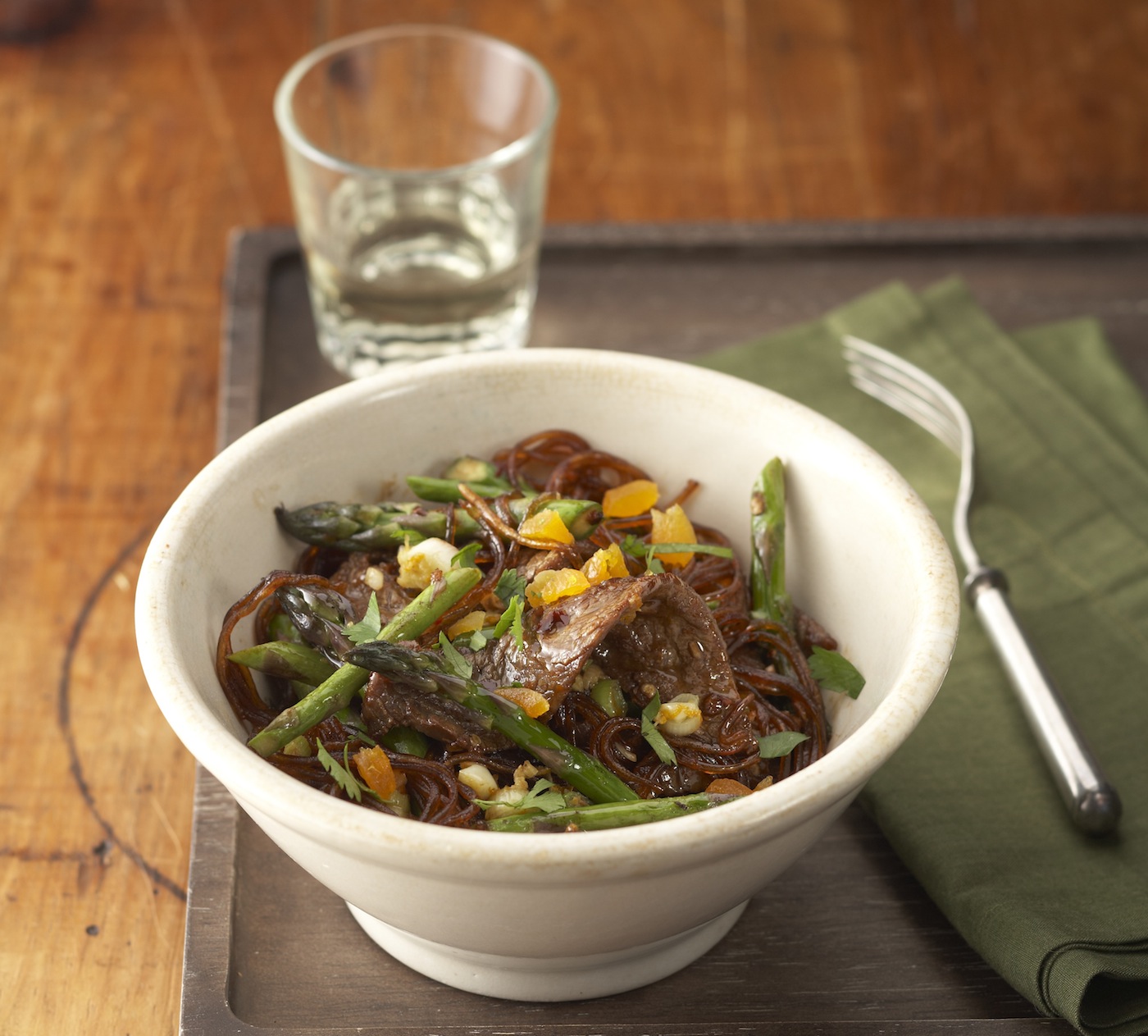 Tangerine Beef with Glass Noodles Recipe Food Republic