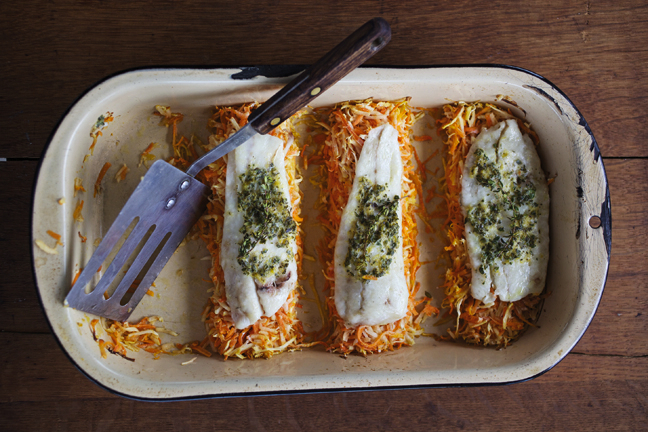 The carrots and parsnips really carry this dish, so choose wisely. (Photo: Jody Horton.)