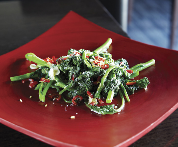 Rapini With Chile And Meyer Lemon Recipe