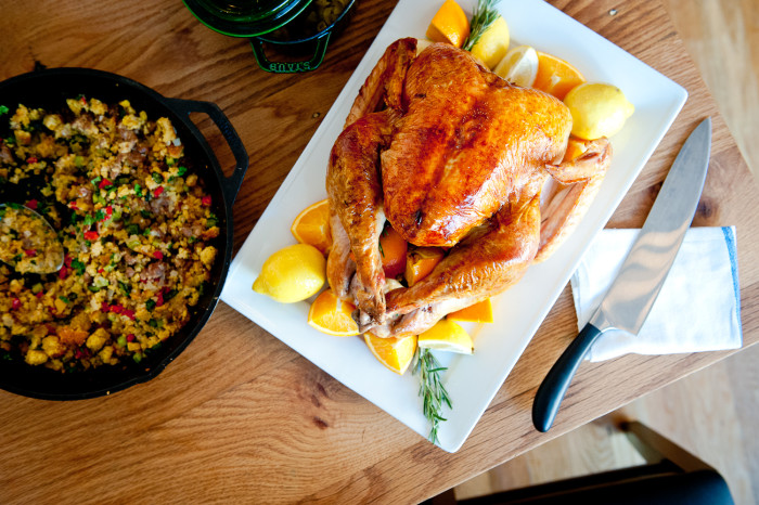 This sweet brined bird will vanish from the table in no time.