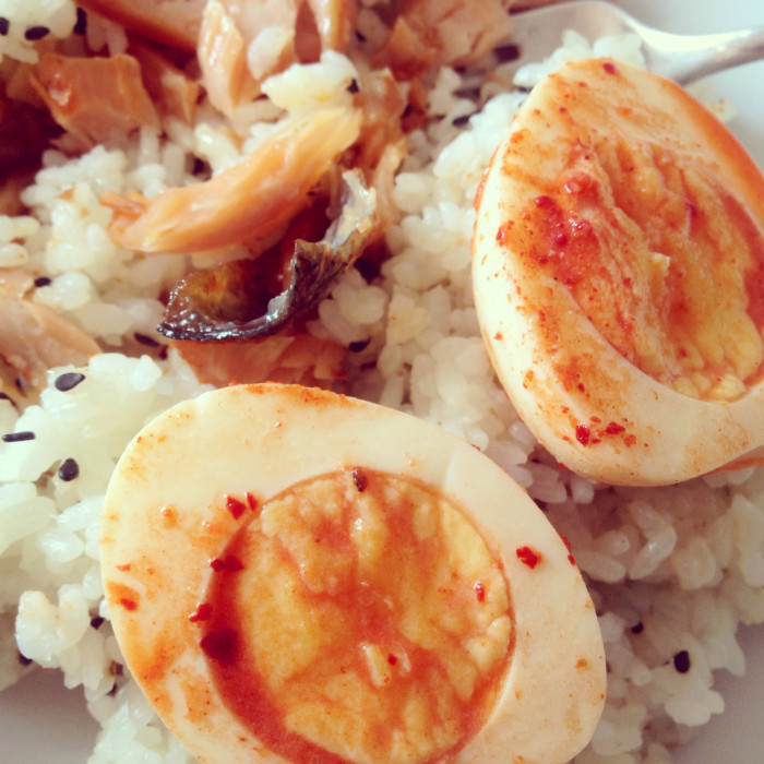 Hack of the Day: Zero-Effort Kimchi Pickled Eggs