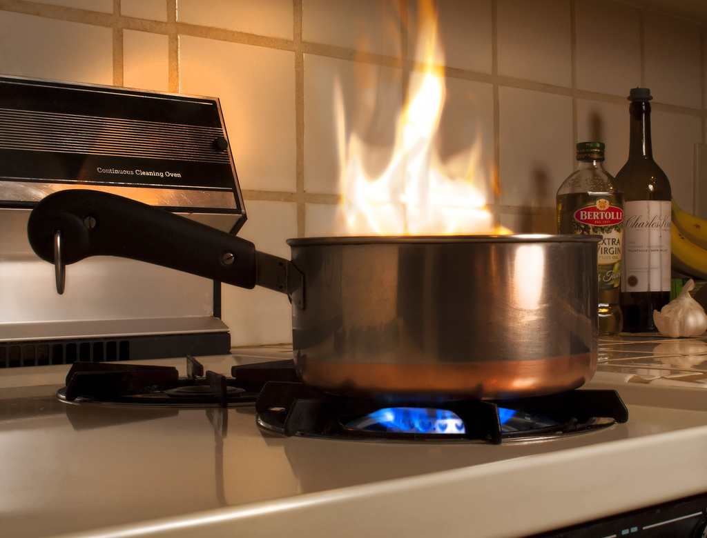 How Do You Put Out A Stovetop Fire Food Republic
