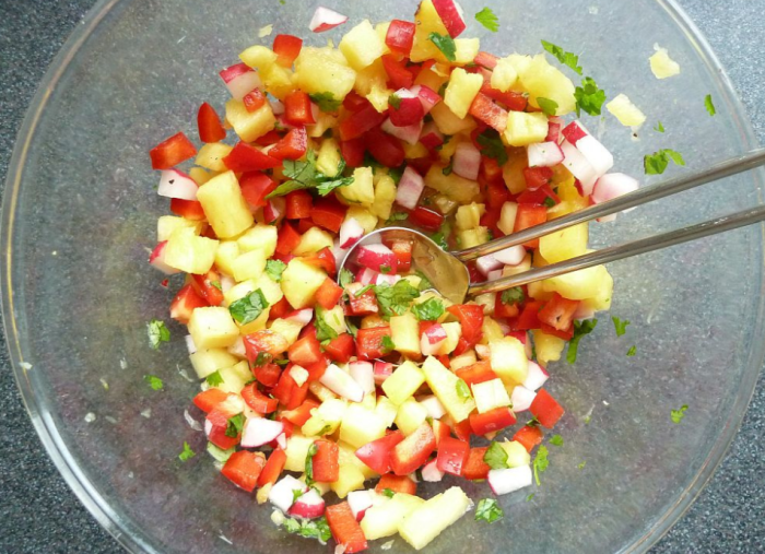 A colorful salsa to satisfy you all summer long.
