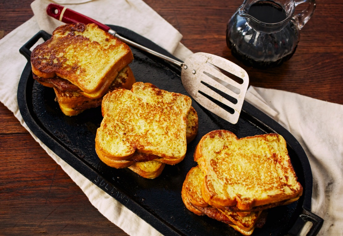 Pork ChopStuffed French Toast Recipe Food Republic