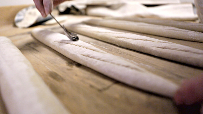 Video: The Art Of Baguette Baking At Lafayette In New York City