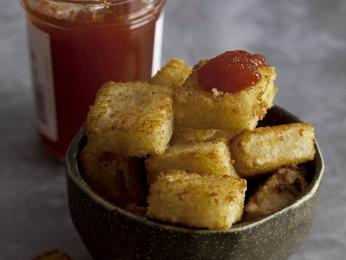Cheesy and crispy, what's not to love? (Photo: Kate Sears.)