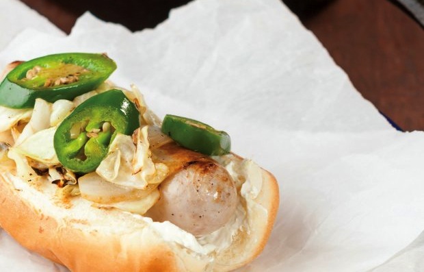 Give your hot dog a Seattle twist. (Photo: Russell van Kraayenburg.)