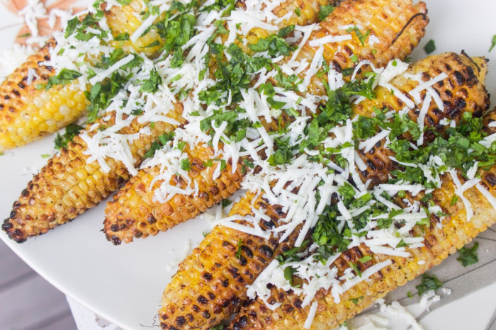 Mexican elote visits India for flavor inspiration.
