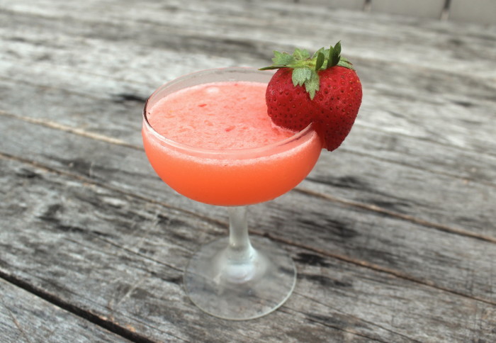 Strawberry and gin never looked so good together.
