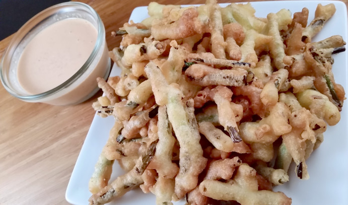 Deep fry your scallions and make these fries.