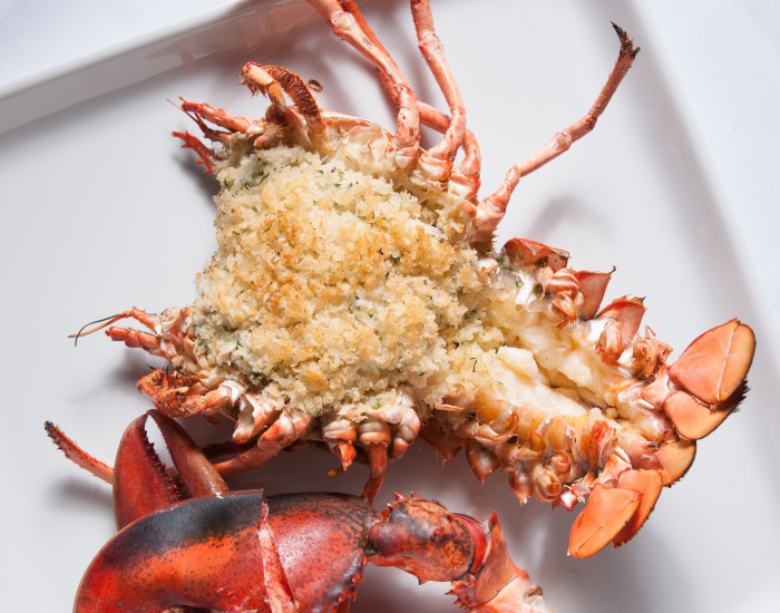 Ben Pollinger's Crab-Stuffed Roasted Lobster Recipe
