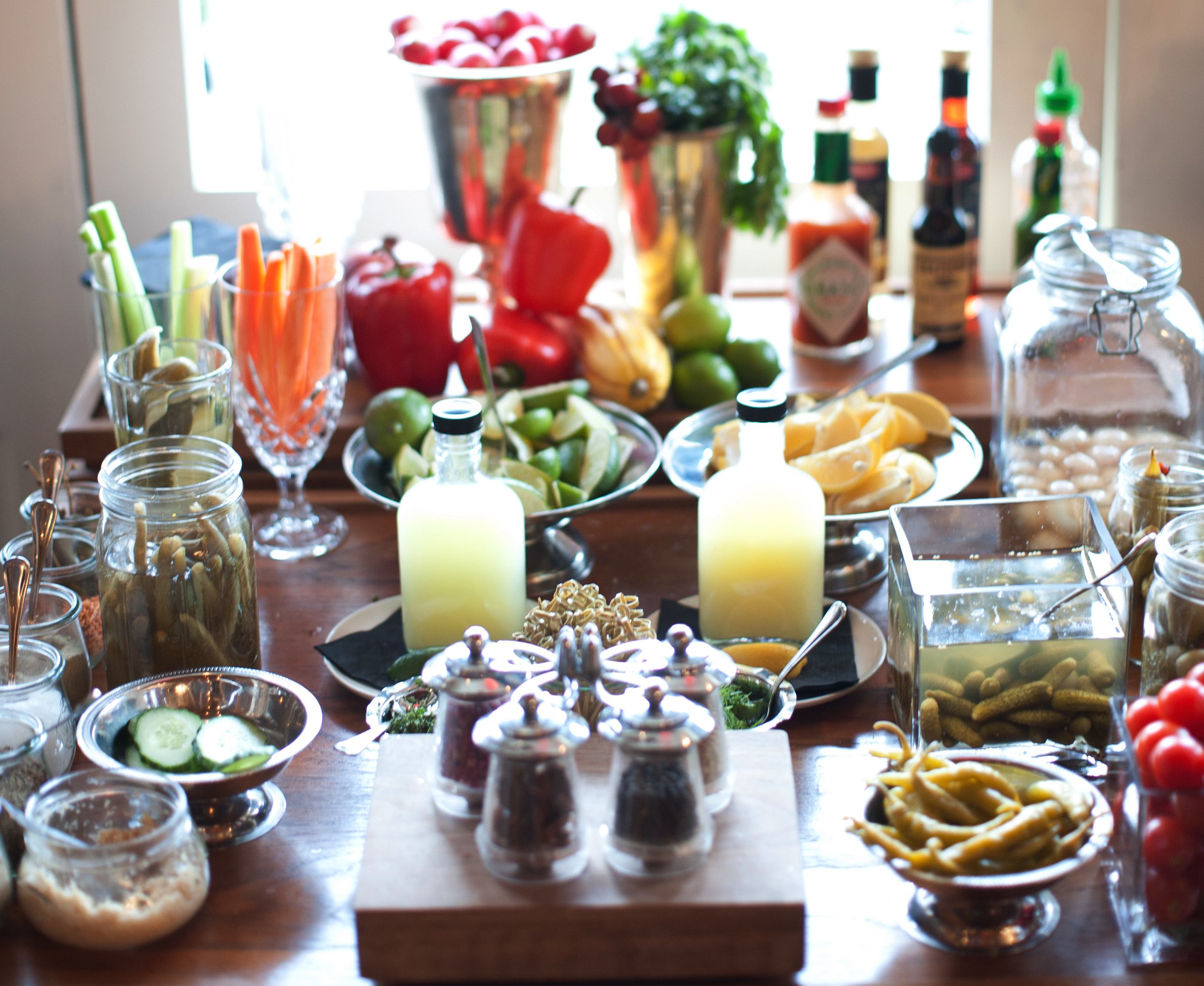How To Build A Sweet Bloody Mary Bar Food Republic