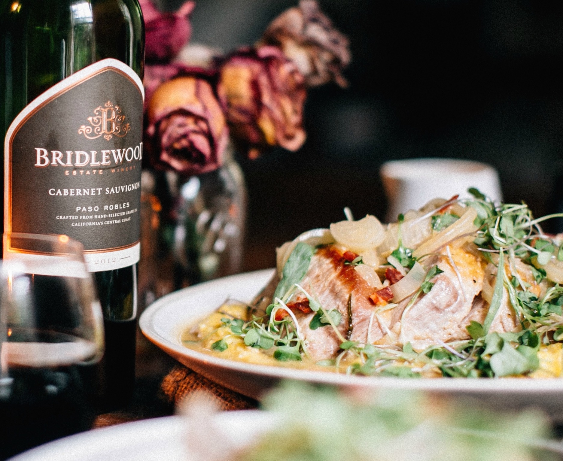 Mustard And TarragonBraised Pork Loin With Buttered Grits Recipe