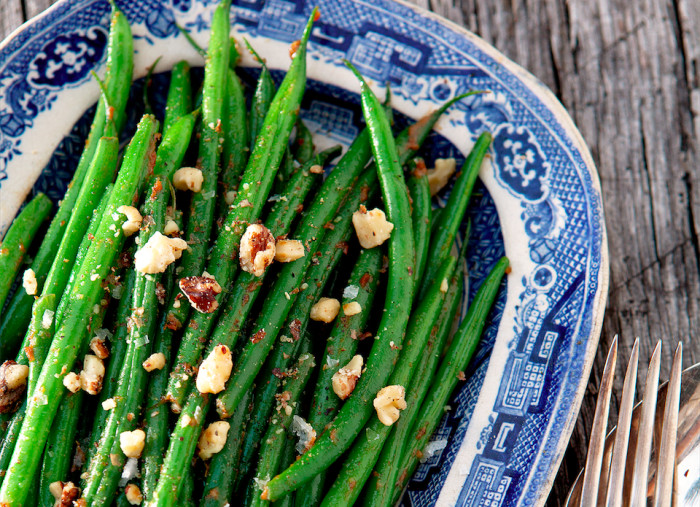 French Green Beans With Walnut Miso Butter Recipe
