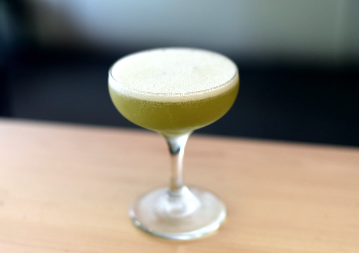 A GreenTeaInfused Vodka Sour That Is Actually Awesome Food Republic