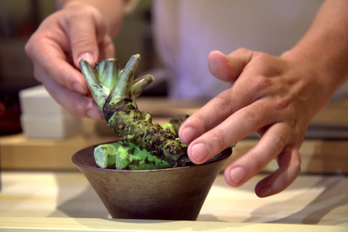 Omakase Fresh Wasabi Root-Copyright Virginia Miller