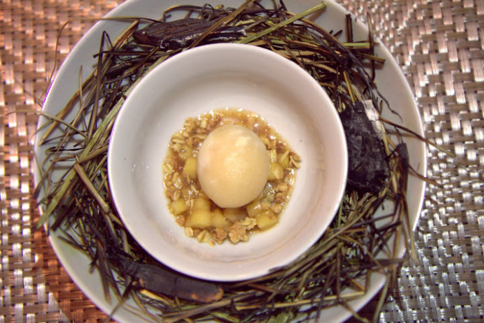 Vendue Charleston Smoked Hay Dessert-Copyright Virginia Miller