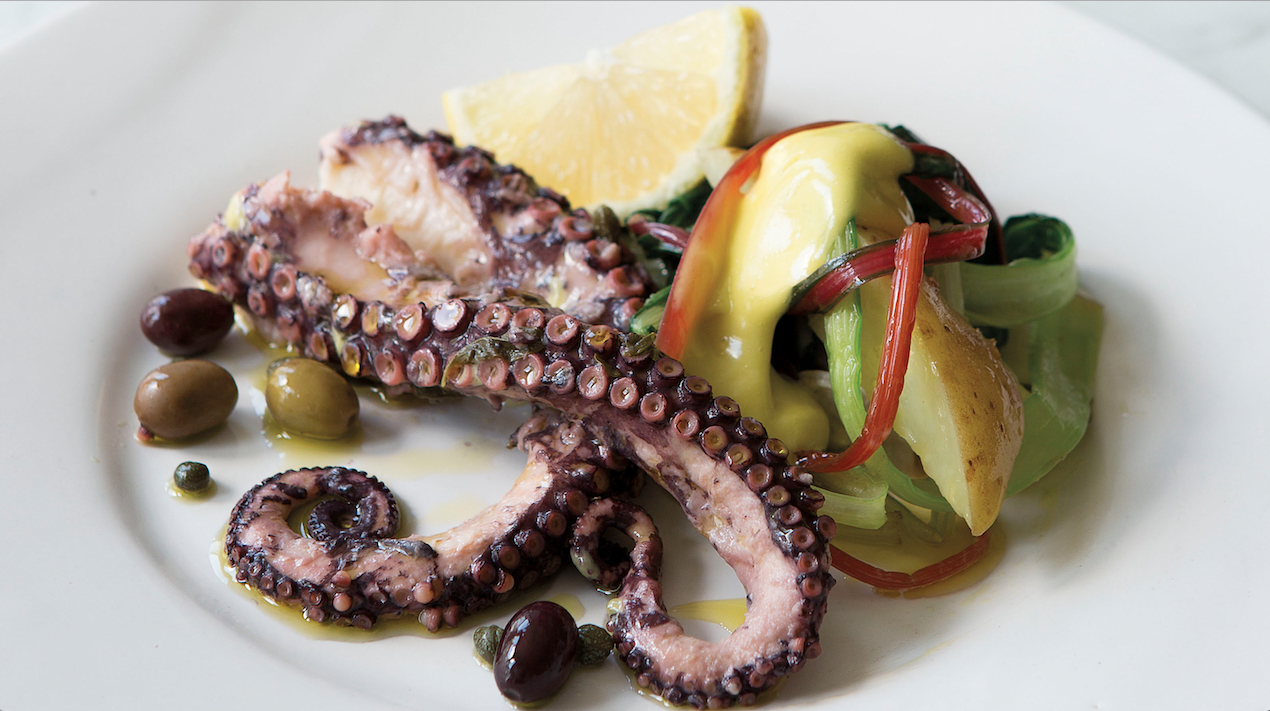 Octopus Salad With Potatoes, Capers And Olives Food Republic