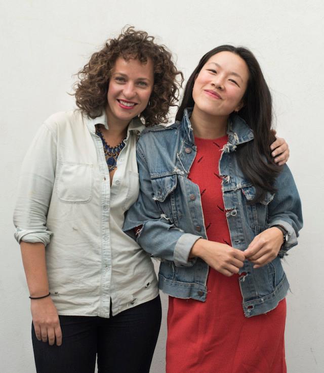 Amanda Dell (left) and Kimberly Chou. (Photo: Liz Clayman.)
