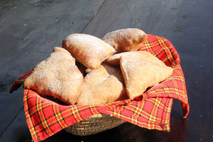 Cardamom is sometimes found in these sugary doughnut-like pastries.