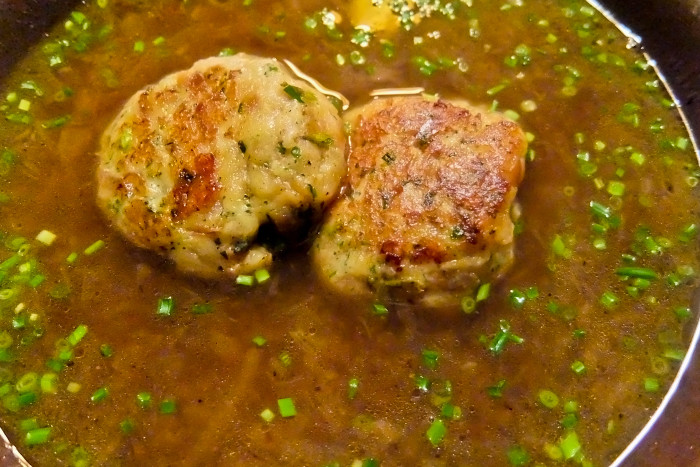 Walserstuba Onion Broth with Dumplings