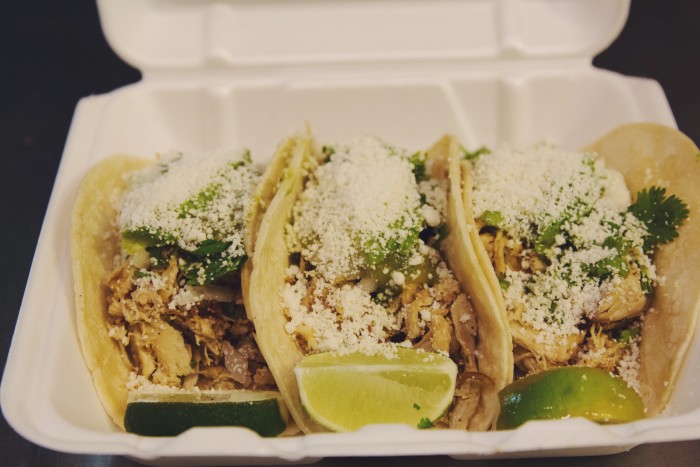 Chicken tacos