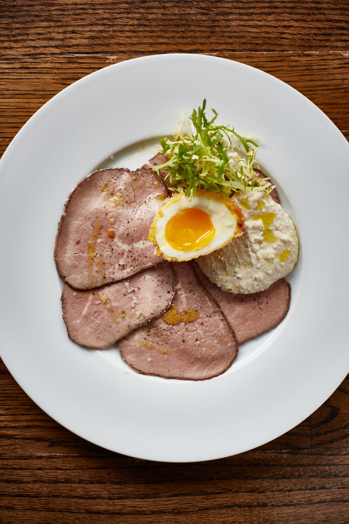 Vitello tonnato, a plate of thinly sliced veal served with a tuna-caper-anchovy dressing, sounds like a mystifying combination — but Grant suggests that one bite will change that.