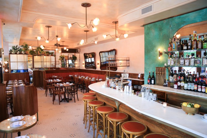 Everything from the food to the interior space is an homage to nature at Sauvage. (Photo: Katie Burton.)