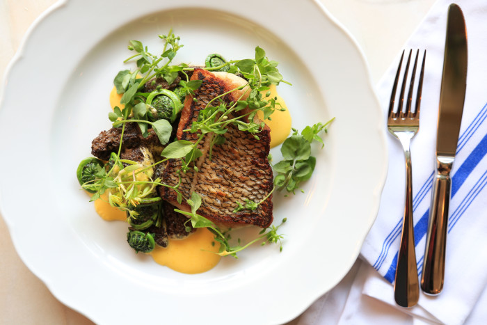 Giffen's beautiful, Instagrammable dishes must pass the "Dad test." (Photo: Katie Burton.)