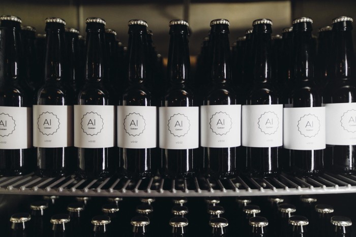 These beers were brewed with the help of an algorithm. (Photo: IntelligentX Brewing Company/Facebook.)