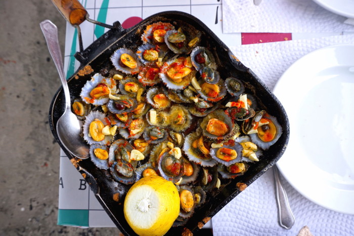 grilled limpets azores Jenny Miller