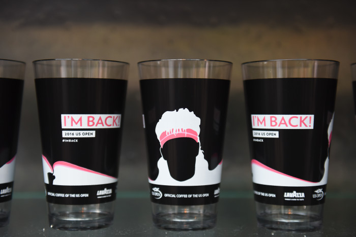 Lavazza Celebrates: the Return of Andre Agassi to the US Open