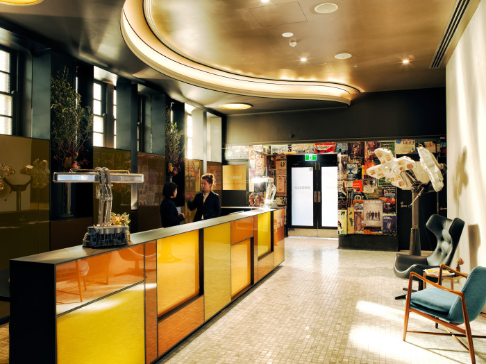 The Old Clare's design is quirky, eclectic, and wholly original, thanks to the collective contributions of creatives from Australia and beyond. (Photo credit: The Old Clare Hotel)