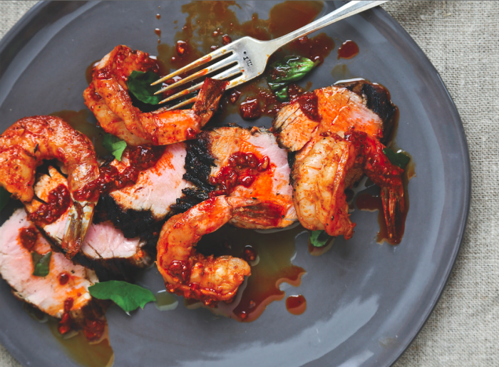 A bold, colorful, garlic-spiked recipe to make you yearn for grilling season all year round.