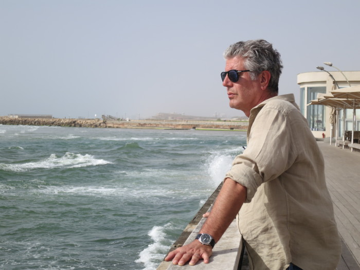 Anthony Bourdain's latest project has to do with food waste.