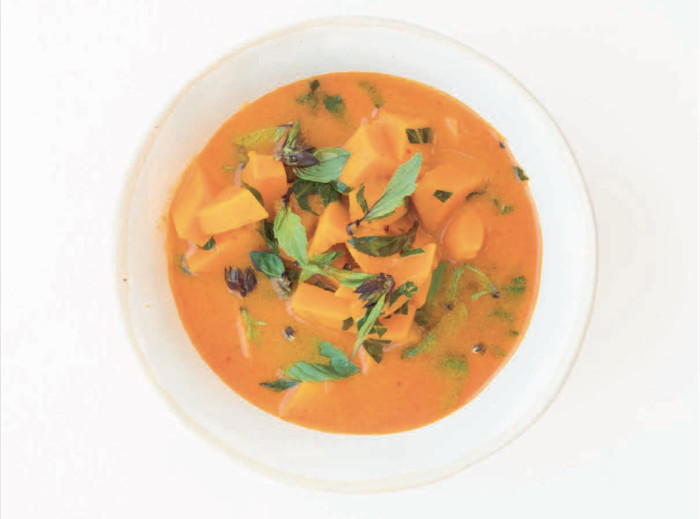 thai spiced pumpkin soup recipe