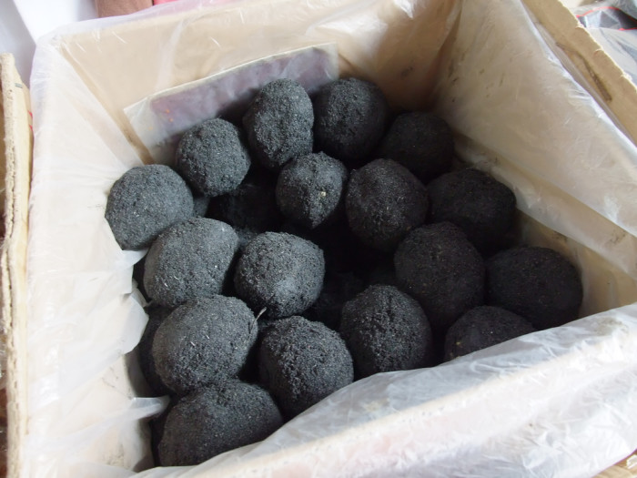 Duck eggs are cured in ash or mud. (Photo: goosmurf/Flickr.)