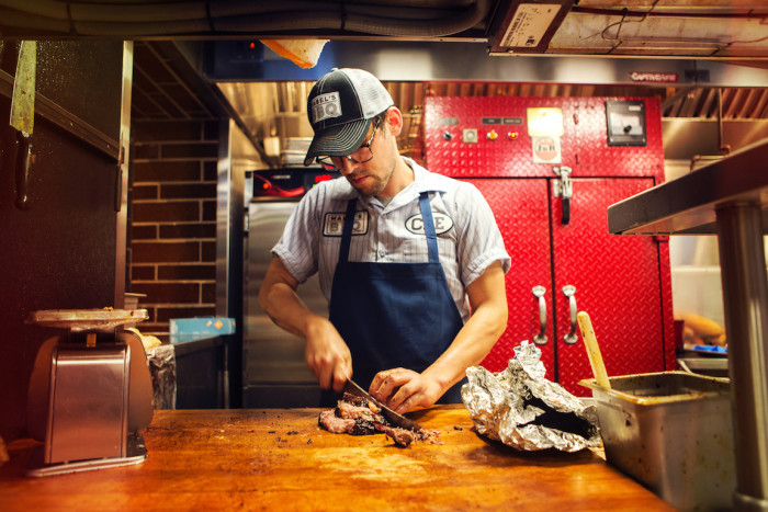 Cleveland-style barbecue is the specialty of Michael Symon's newest spot. (Photo credit: Mabel’s BBQ)