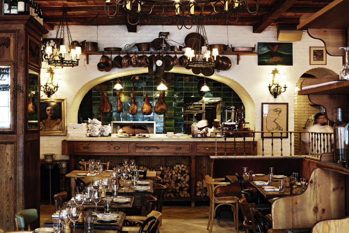 Taavo Somer interior at GEMMA in NYC