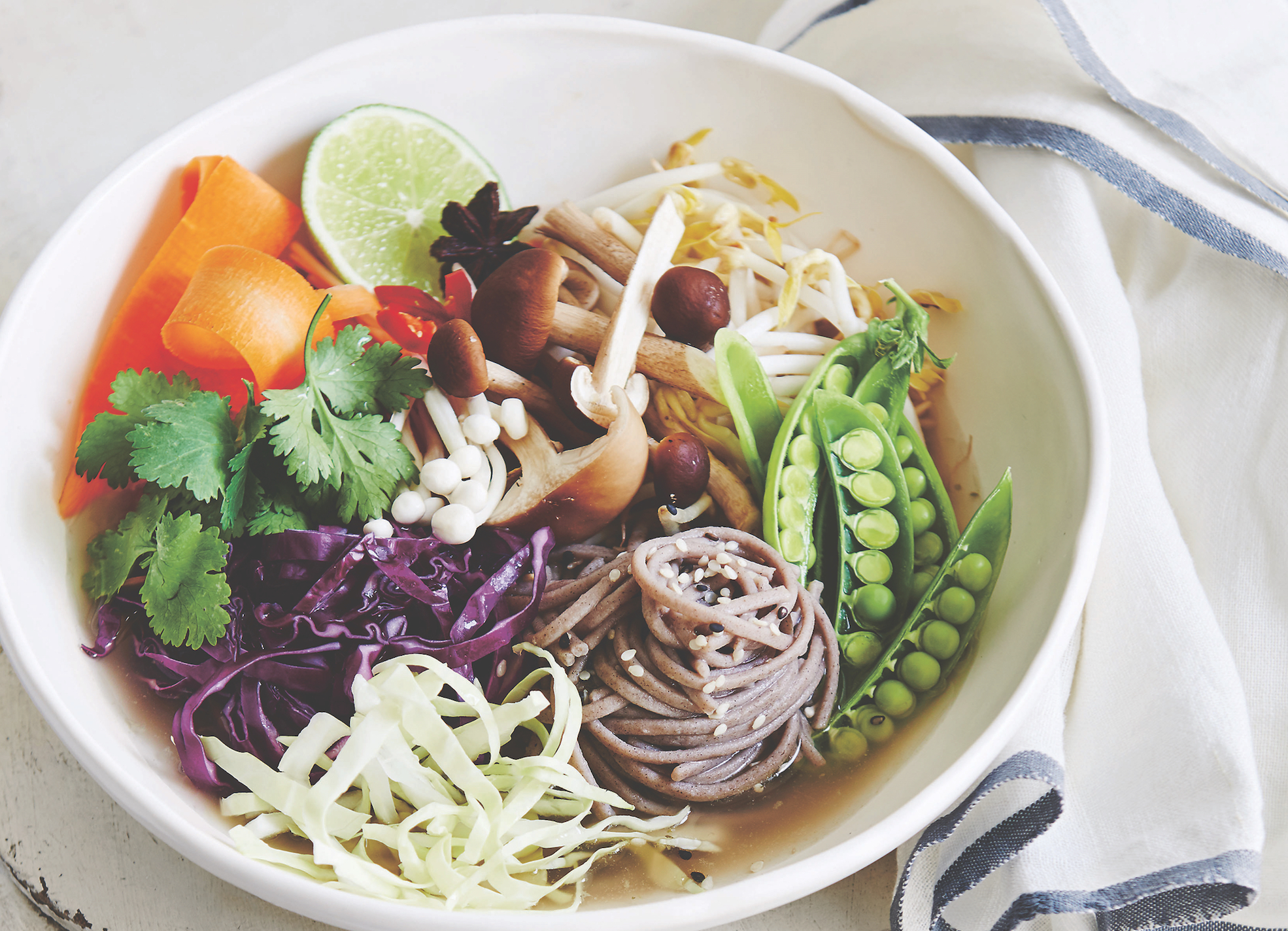 Yogalicious! It's A Soba Noodle Buddha Bowl Recipe