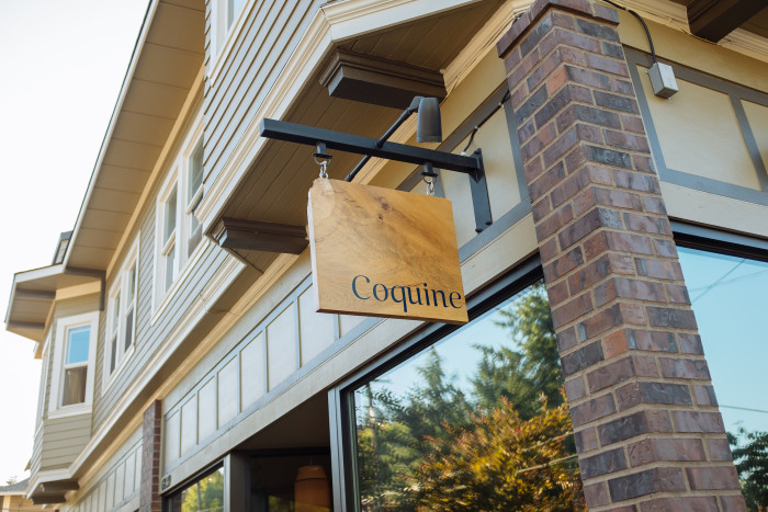 Coquine is located in the quiet neighborhood of Mt. Tabor. (Photo credit: Joshua Chang)