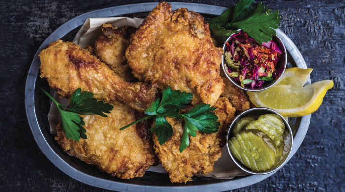 maple buttermilk fried chicken