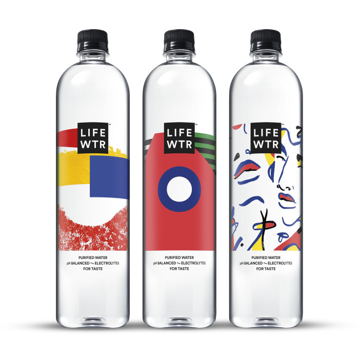 The new bottle designs (L to R): Trudy Benson, Lynnie Z and Adrienne Gaither.