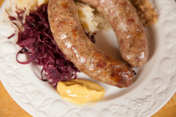 homemade sausage