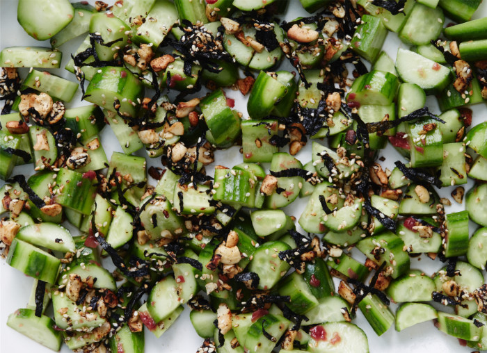 Cucumber Umeboshi Salad
